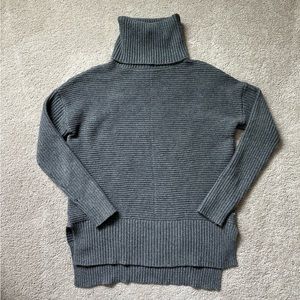 Sweet Romeo Grey Turtleneck Sweater
